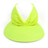Women Sun Visor Summer Hat Women Anti-ultraviolet Hat Women's Elegant Simple Hat Classic Women's Hat Hollow Top Hat Elastic Hollow Top Hat Outdoor Quick-drying Sun Hat Summer Beach Hat by Stevvex