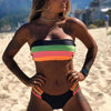 Women Swimsuit Bikini Set New Arrival Women Bandage Bathing Suit Female Swimwear Bathing Suits Beach Wear Bikini Sets Striped Swim Beach Wear by Stevvex