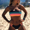 Women Swimsuit Bikini Set New Arrival Women Bandage Bathing Suit Female Swimwear Bathing Suits Beach Wear Bikini Sets Striped Swim Beach Wear by Stevvex