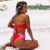 Women Swimsuit Bikini Set New Arrival Women Bandage Bathing Suit Female Swimwear Bathing Suits Beach Wear Bikini Sets Striped Swim Beach Wear by Stevvex