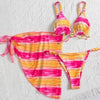 Women Swimsuit High Quality Thong Bikinis Set Swimwear Female Bathing Suit 3 Piece Set Swimsuits by Stevvex