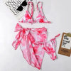 Women Swimsuit High Quality Thong Bikinis Set Swimwear Female Bathing Suit 3 Piece Set Swimsuits by Stevvex