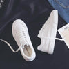 Women White Business Sneakers Fashion Woman's Spring Trend Casual Sport Shoes New Comfort White Platform Ultra Lightweight Walking Non Slip Sneakers by Stevvex