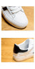 Women White Casual Shoes Casual Women Sneakers Flats Girl Breathble Vulcanized Shoes Lace Up White Casual Style Comfortable Sneakers Eco Leather Street Sneakers by Stevvex