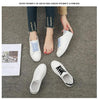 Women White Sneakers Fashion Breathble Vulcanized Shoes Leather Platform Shoes White Lace Up Casual Woman Comfortable Sneakers Leather Spring Flats Trainers Sneakers by Stevvex