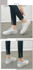 Women White Sneakers Fashion Breathble Vulcanized Shoes Leather Platform Shoes White Lace Up Casual Woman Comfortable Sneakers Leather Spring Flats Trainers Sneakers by Stevvex