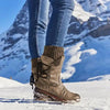 Women Winter Boots Strong Hoof Heels Fashion Comfort Warm Design by Stevvex
