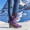 Women Winter Boots Strong Hoof Heels Fashion Comfort Warm Design by Stevvex