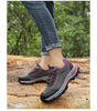Womens Autumn Winter Tourism Hiking Womens Sports Shoes Outdoor Climbing Shoes Leather Lace Up Anti-slip Work Ankle Boots Outdoor Snow Winter Strong Durable Shoes by Stevvex