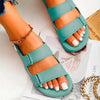 Womens Black Buckle Sandals Soft Casual Thick Comfort Fashion Stylish Design Women Sandals by Stevvex