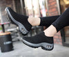 Womens Breathable Sneakers New Mesh Women Shoes Slip-On Air Cushion Casual Walking Shoes Lightweight Breathable Mesh Athletic Running Shoes Fashion Slip-on Sock Sneakers by Stevvex