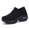 Womens Breathable Sneakers New Mesh Women Shoes Slip-On Air Cushion Casual Walking Shoes Lightweight Breathable Mesh Athletic Running Shoes Fashion Slip-on Sock Sneakers by Stevvex