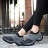 Womens Breathable Sneakers New Mesh Women Shoes Slip-On Air Cushion Casual Walking Shoes Lightweight Breathable Mesh Athletic Running Shoes Fashion Slip-on Sock Sneakers by Stevvex
