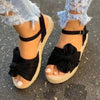 Womens Casual Stylish Sandals Summer Flats Elegant Comfort Buckle Strap Fashion Design by Stevvex