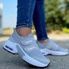 Womens Red Sneakers Air Cushion Shoes Woman Mesh Sneakers Breathable Flats Womens Casual Air Cushion Sneakers Lightweight Non Slip Sport Jogging Gym Fitness Workout Tennis Walking Espadrilles by Stevvex