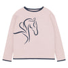 Neon Spur Whispering Mane Knit Crew Neck Sweater by Neon Spur