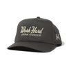 Work Hard Drink Harder Snapback Hat by The Mad Hatter Company