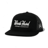 Work Hard Drink Harder Snapback Hat by The Mad Hatter Company