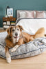 Round Pet Bed in Sapphire Spaniel by Furr Baby Gifts