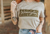 Wranglin Kids & Cows Graphic Tee - Tan by Wild Junkie