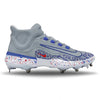 "Wrigley" Nike Alpha Huarache Elite 4 Mid Cleats by Stadium Custom Kicks