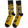 Wu-tang Clan Logos Yellow [Socks] by Rock Band Apparel