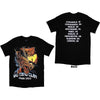 Wu-tang Clan Tour '23 Dragon Back Print [T-Shirt] by Rock Band Apparel