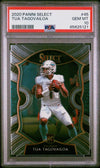 Graded 2020 Panini Select Tua Tagovailoa #45 Rookie RC Football Card PSA 10 Gem Mint