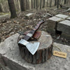 Viking Bearded Axe with Norse Engraved Blade and Leather Sheath by JW SteelCrafts