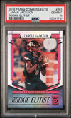 Graded 2018 Panini Donruss Elite Lamar Jackson #RE5 Rookie Elitist Rookie RC Football Card PSA 10 Gem Mint