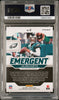 Graded 2020 Panini Prizm Jalen Hurts #12 Emergent No Huddle Rookie RC Football Card PSA 10 Gem Mint