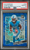 Graded 2023 Panini Donruss Jahmyr Gibbs #331 Optic Preview Blue Scope Rookie RC Football Card PSA 10 Gem Mint