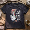 Yarn Chicken Time T-shirt by YarnMerch