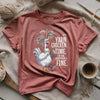 Yarn Chicken Time T-shirt by YarnMerch