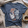 Yarn Chicken Time T-shirt by YarnMerch