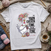 Yarn Chicken Time T-shirt by YarnMerch