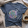 Yarn & Lights T-shirt by YarnMerch