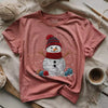 Yarn Snowman T-shirt by YarnMerch