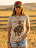 Yeehaw! Cowgirl Graphic Tee by Wild Junkie