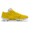 "Yellow Color Rush” Jordan 1 Vapor Edge Low Cleats by Stadium Custom Kicks