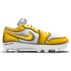 "Yellow INFLATE" Jordan 1 Retro Cleats by Stadium Custom Kicks