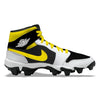 "Yellow Panda" Jordan 1 Kids' Multisport Cleats by Stadium Custom Kicks