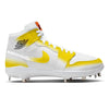 "Yellow Tint" Jordan 1 Retro Cleats by Stadium Custom Kicks