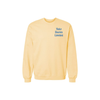 Make Heaven Crowded Back Print Sweatshirt – Faith Graphic Crewneck by Hey Jude Graphic Tees