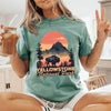 Yellowstone National Park Vintage Shirt by EnjoyMyDesign LLC