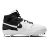 "Yin Yang" Jordan 1 Retro Cleats by Stadium Custom Kicks