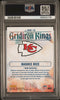 Graded 2023 Panini Donruss Rashee Rice #RGK16 Rookie Gridiron Kings Rookie RC Football Card PSA 10 Gem Mint