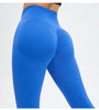 Yoga High Waist Push Up Seamless Sport Leggings Women Workout Pants Super Stretchy Gym Workout Tight Sport Leggings Lightweight Running Pants by Stevvex