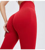 Yoga High Waist Push Up Seamless Sport Leggings Women Workout Pants Super Stretchy Gym Workout Tight Sport Leggings Lightweight Running Pants by Stevvex