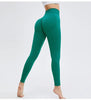 Yoga High Waist Push Up Seamless Sport Leggings Women Workout Pants Super Stretchy Gym Workout Tight Sport Leggings Lightweight Running Pants by Stevvex